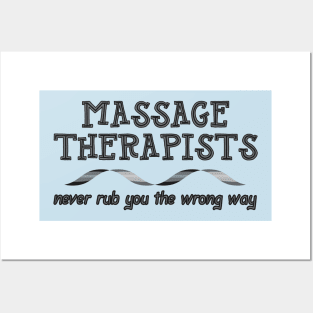 Massage Therapists Rub Posters and Art